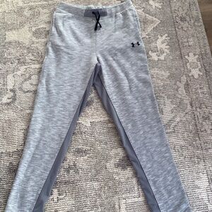 Under Armour Youth Heathered Gray Joggers